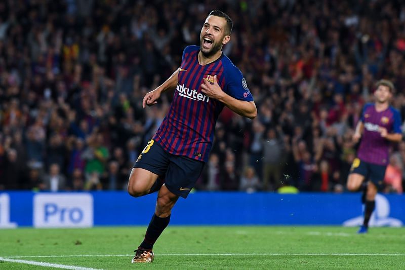 Jordi Alba is an indispensable member of Barcelona's first team